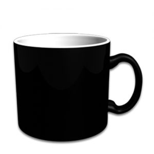 6 oz Black CC Mug
