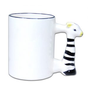 11 oz Giraffe Handle Mug